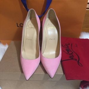 Baby Pink Louboutin Pumps
